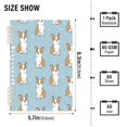 thumbnail image 3 of Wirebound Notebook Hardcover Spiral Notebooks Cute Little Dog Pattern, 60 Pages, 80 GSM, 5.7 x 8.3in, 3 of 7