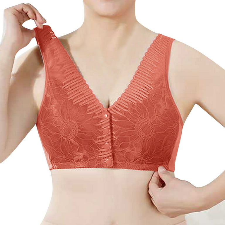 Women Imported Sports Bra Red - Classic Paded Bras for Women