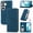 Blue, variant on For Samsung Galaxy S26 Wallet Case with [RFID Blocking] Credit Card Slot Stand Magnetic Closure Premium PU Leather Retro Classic Flip Kickstand Shockproof TPU Shell Phone Cover, Blue