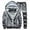 Men Dark Gray Outfits, variant on Men's Zip Up Hoodie Winter Jacket Plush Warm Winter Fuzzy Sherpa Lined Camouflage Jackets Sports Pants Fleece Suit For Men Gray XL