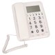 thumbnail image 2 of Teléfono Con Cable, Función De Calculadora De Línea Fija Con Cable De Identificación De Llamadas Con Pantalla Azul Para Office Para El Hogar OTVIAP Blanco, 2 of 8