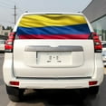 thumbnail image 5 of Rear Window Graphic Decal For SUV jeep PICK-UP TRUCK  COLOMBIAN FLAG PERFORATED VINYL TINT Sticker Window Tint, 5 of 5