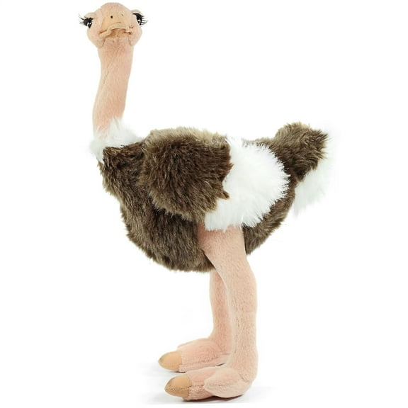 Ola the Ostrich | 11 Inch Realistic Looking Stuffed Animal Plush | By TigerHart Toys