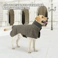 thumbnail image 7 of Dog Tuxedo Shirt, Stylish Cold Weather Coat, Dog Wedding Shirt Formal Tuxedo Costume, Dog Detective Prince Wedding Suit for Small Medium Large Dogs L, 7 of 7