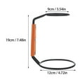 thumbnail image 2 of Coffee Dripper Stand with Iron Base for Manual Brewing Black Synthetic Material Lightweight, 2 of 9