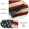 thumbnail image 6 of 6'x9' Area Rugs, American Flag Indoor Outdoor Area Rug for Living Room Bedroom, Vintage Red BlueUSA Flag Washable Bathroom Rugs Kitchen Floor Carpet Mats Home Decor Aesthetic, 6 of 8
