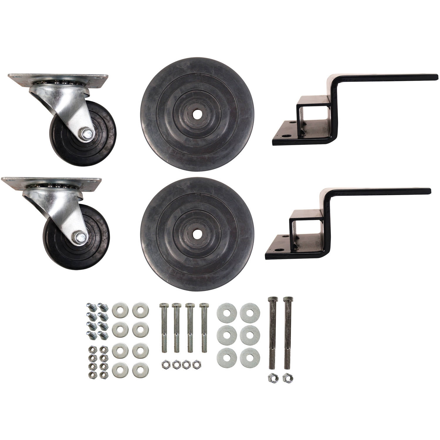 Extreme Max PRO SNOWMOBILE LIFT STAND Extreme Max 5800.1051 Wheel Kit Bundle Snowmobile Lift