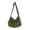 Green, variant on Clearance! Lotpreco Canvas Messenger Bag Large Hobo Crossbody Bag with Multiple Pockets Canvas Shoulder Tote Bag for Women and Men