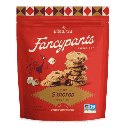 Fancypants Fancypants Cookies Non-GMO Upcycled Smores -- 5 oz