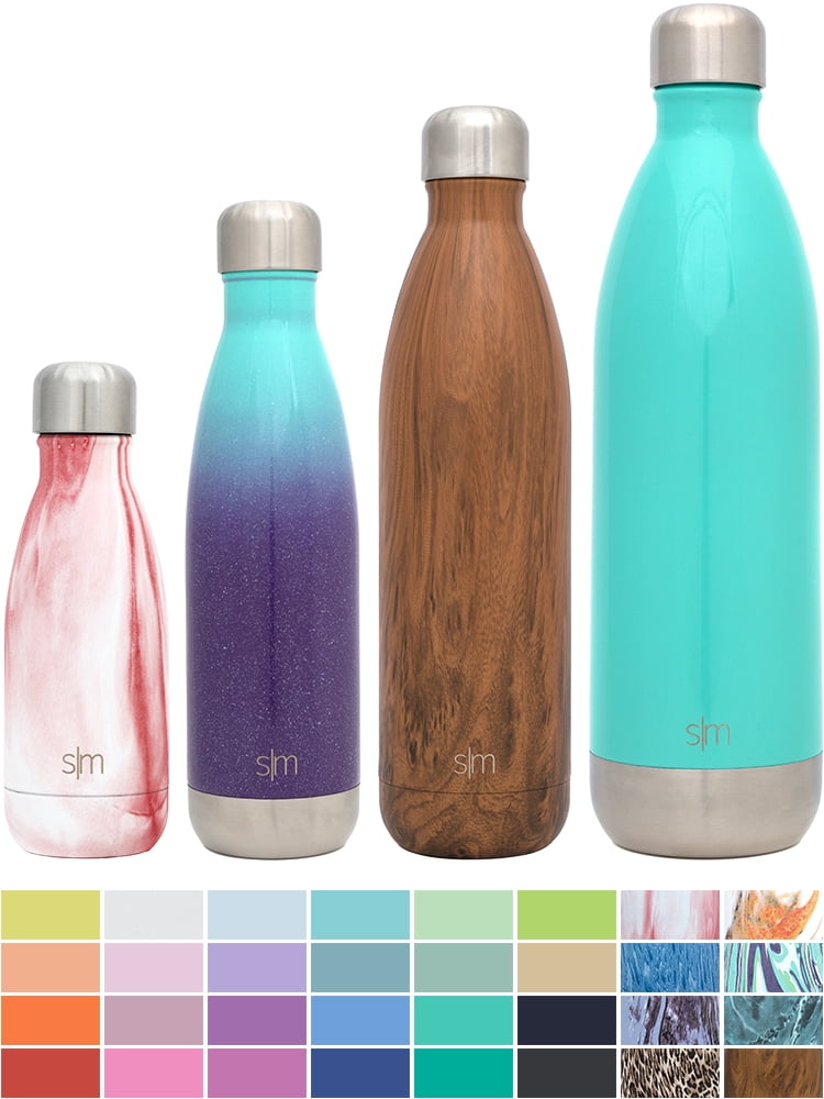Simple Modern 17 oz Wave Water Bottle Stainless Steel Swell Hydro Metal Flask Wide Mouth Double Wall Vacuum Insulated... by Simple Modern