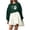 #1-Army Green, variant on Patlollav Winter Fall Womens Long Sleeve Dress,Ladies Round-Neck Patchwork Mini Dresses