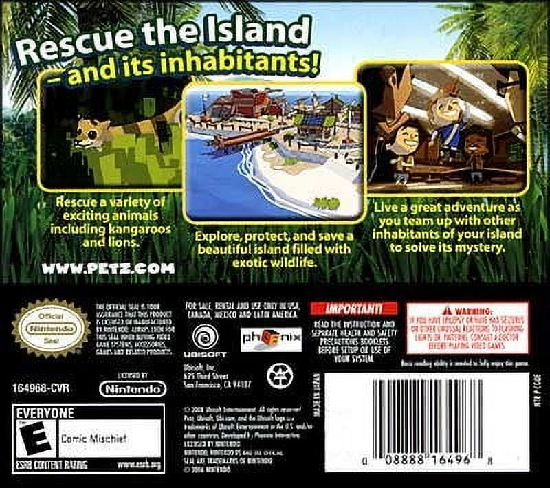 【中古】「非常に良い」Petz Rescue Endangered Paradise-Nla (輸入版) Ubisoft Petz Rescue: Endangered Paradise, Nintendo DS, Save