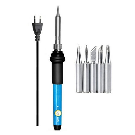 

Direct Plug-In Adjustable Temperature 110V/220V Soldering Iron 2-Piece Set