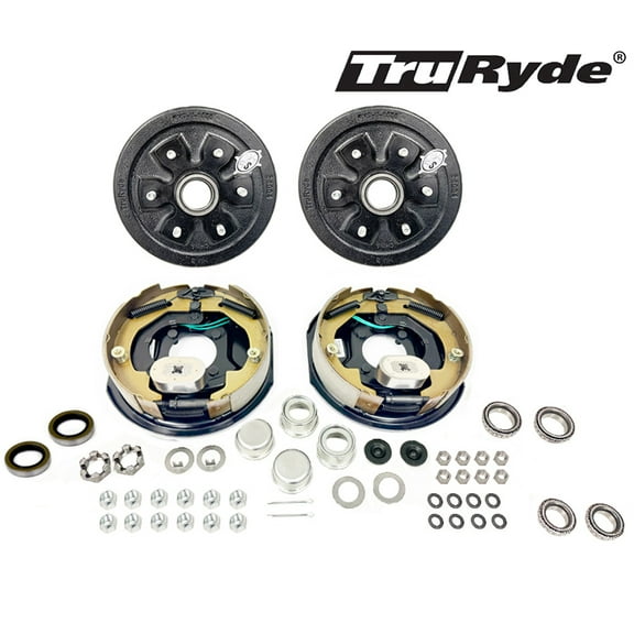 6-5.5" Bolt Circle 3,500 lbs. Trailer Axle Electric Brake Kit