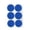 A003- Multicolor (Dark Blue), variant on Mosquito | 1 Inch Diameter Outdoor Mosquito for Adults and Kids, Infused Waterproof for Camping Hiking Picnics, Great Gift for Outdoor Enthusiasts