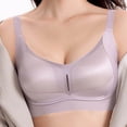 thumbnail image 2 of Njagoc3 Wireless Bras for Women V Neck Wide Straps Seamless Comfortable Underwire Free Daily Bra, 2 of 6