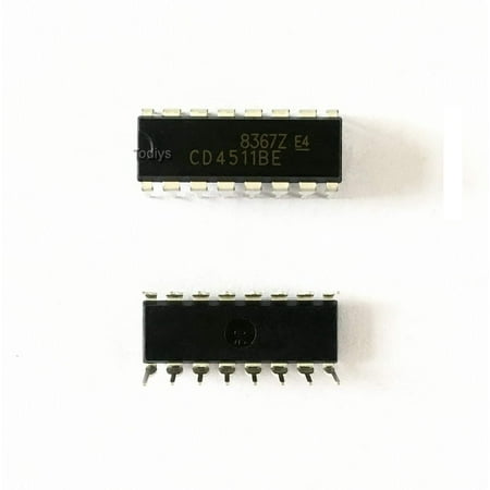 Dyfrio New 30Pcs for CD4511B CD4511BE HCF4511BE HEF4511BP TC4511BP DIP ...