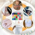 thumbnail image 3 of Tonsiki 4200Pcs Clay Beads Bracelet Making Kit,20 Colors 6mm DIY Letter Beads Set for Jewelry Necklace Earring Making Gifts, 3 of 9