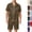 33# Coffee, variant on 2 Piece Summer Pajamas for Women Man Soft Couples Matching Pjs Short Satin Button Down Sleepwear for Bride Groom Gift Beige M