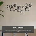 thumbnail image 6 of unbranded 36 Pcs Mirror Decorations for Room Sticker Removable Decals Wall Black, 6 of 8