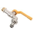 thumbnail image 4 of 1 Ensemble de Robinet d'Eau Extérieur Robinet de Jardin de Remplacement Robinet Multifonction Pièce de Robinet Double Sortie Robinet d'Eau de Jardin Double Sortie, 4 of 6