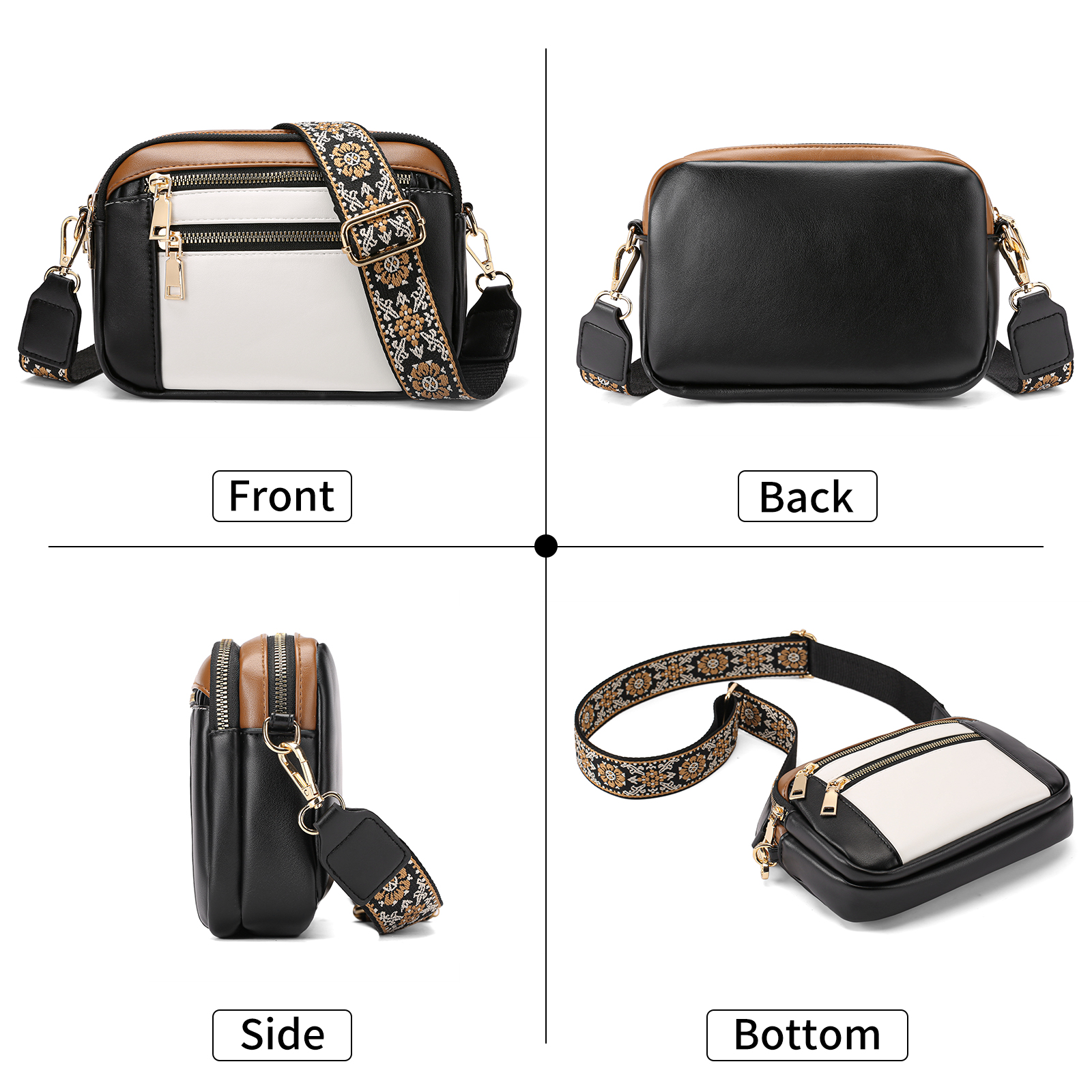 GAEKEAO Small Leather Crossbody Bag for Women photo 7