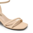 thumbnail image 4 of Sandalia DREAM PAIRS Tacones Gruesos con Tiras Nude 6 cm, 4 of 7