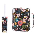 thumbnail image 1 of Estuche para Biblia con estampado floral, bolsa de transporte para libros de estudio, regalo para amigos Estilo B, 1 of 8