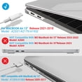 thumbnail image 4 of Funda IBENZER compatible con MacBook Air de 13 pulgadas, 2018, 4 of 9