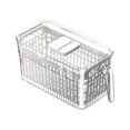 thumbnail image 4 of Refrigerator Storage Box With Handle Timer Crispers Kitchen Vegetable Dumpling Organizer Frozenss Special Eggs Storage Deals Of The Day Clearance, 4 of 9