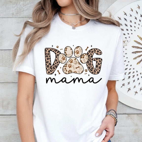 Dog Mama T-S1Hirt, Dog Mom S1Hirt, Leopard Dog Mom S1Hirt, Mothers Day T-S1Hirt, Dog Mama S1Hirt, Dog Paw S1Hirt, Mothers Day Gift, Dog Lover Gift