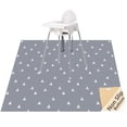 thumbnail image 1 of Alfombra Antiderrames para Bebé WOMUMON 130x130 cm Impermeable y Antideslizante, 1 of 7