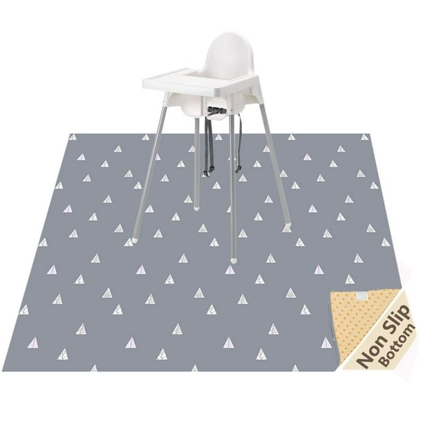 Alfombra Antiderrames para Bebé WOMUMON 130x130 cm Impermeable y Antideslizante