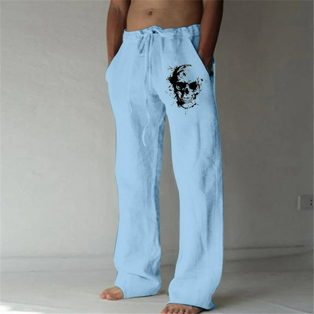 Pantalon d'Affaires Droit 3D Numérique Décontracté pour Homme, Confortable et Stylé, Léger, Durable, Extensible