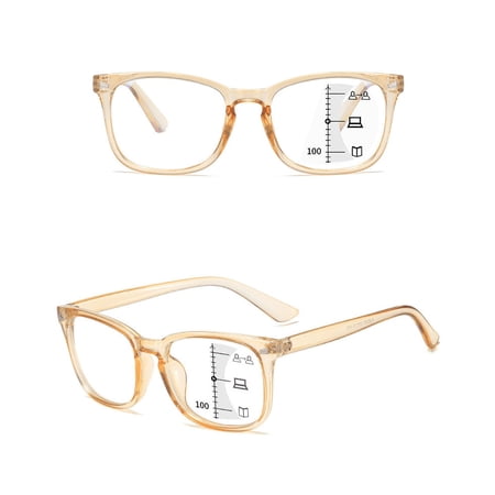 MAINYU Reading Glasses Blue Light Blocking, Progressive Multifocus Readers for Women Men Lightweight & Comfortable Anti Glare Computer Reading Glasses