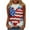 Multicolor, variant on DeHolifer Tank Tops for Women Plus Size Independence Day Pritned Crewneck Sleeveless Summer Lightweight Loose Tank Tops Multicolor 4XL