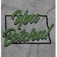 thumbnail image 2 of North Dakota You Betcha Midwest Slang Unisex Plus Fleece Graphic Hoodie Brisco Brands 2X, 2 of 5