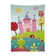 thumbnail image 3 of Everything Kids Fairytale Pink, Green and Teal 4 Piece Toddler Bed Set, 3 of 8