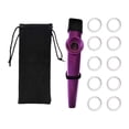 thumbnail image 3 of Yinanstore Kids Kazoo Flute Mouthpiece Dustcover Wind Instrument with Diaphragms Musical Instrument for Birthday Children Daily Practice Violet, 3 of 8
