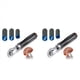 thumbnail image 1 of Kit de Herramientas de de Reparación Neumáticos de 64 Piezas, Rodillo Neumáticos con Rueda Amortiguadora y Parches de Reparación para Camiones de Automóviles de 42Mm, 1 of 5