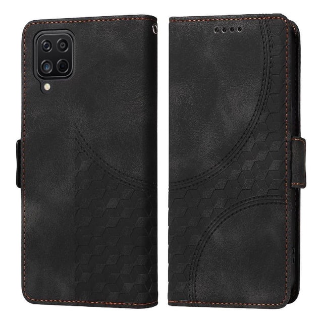 Funda GANGXUN para Samsung Galaxy A12 4G con diseño acolchado elegante, cuero PU, protección total y ajuste preciso