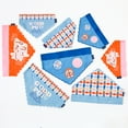 Packed Party Bandana for Dogs, Patches, Extra Small/Small