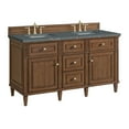thumbnail image 7 of James Martin Vanities 60" Double Vanity, Light Natural Oak w/ 3 CM Parisien Bleu Quartz Top, 7 of 7