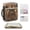 Brown - Wolf Cross Raven, variant on ZUXONGSY Wolf Cross Raven Print Bible Case for Women Quilted Bible Cover Case Large Scripture Bag with Bookmarks Zippered Handbag for ChuZU, Work, Essentials