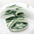 thumbnail image 7 of Goowood Striped Fleece Dog Sweater Warm Soft Small Pet Sweater, Two Legged Puppy Coat Outfit for Cat Small Dogs Chihuahua Fall Winter Apparel, 7 of 7