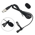 thumbnail image 2 of Lefu Black Lavalier Lapel Microphone 3.5mm XLR 3-Pin XLR 4-Pin For Wireless System, 2 of 10