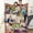 6 Photo Collage, variant on Birthday gift for women/men/mom/daughter personalized blanket with photo and text several colors and sizes soft fringe christmas blanket gift-SW4612-5*Photos-1