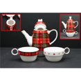 thumbnail image 1 of ACE AC-CX1505 Tea For Two - Red Plaid + Star; W: 7'; H: 8.5', 1 of 1