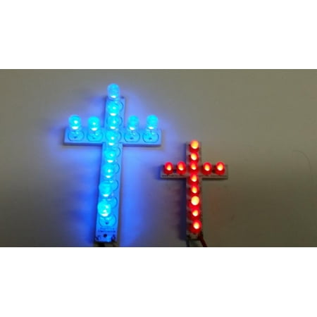 

LED Cross one 5mm - Blue