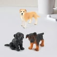 thumbnail image 4 of Cheers.US Dog Model Mini Dog Figurines Toy Set, Realistic Detailed Plastic Puppy Figures Playset, Hand Painted Dogs Animals Toy, Smell-less Solid, 4 of 7